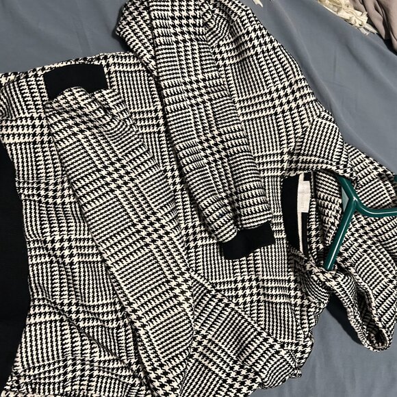 John Elliott Women Crop Sweater Houndstooth - Picture 7 of 9